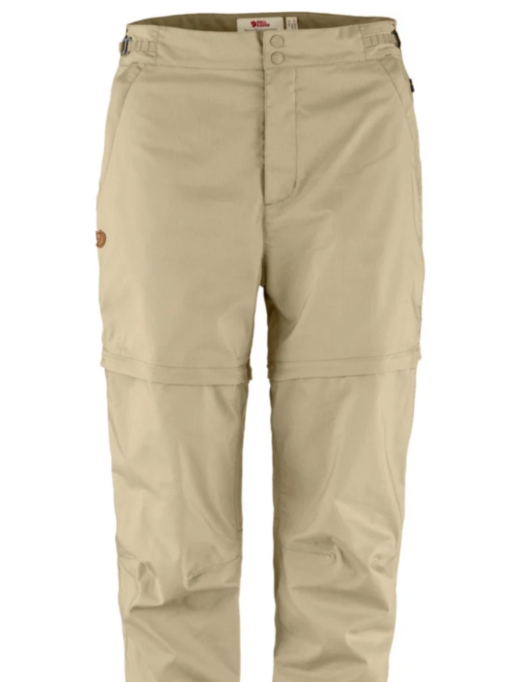 Fjallraven Hiking Pants - Abisko Hike Zip-Off Trousers - Women's Size 12 regular